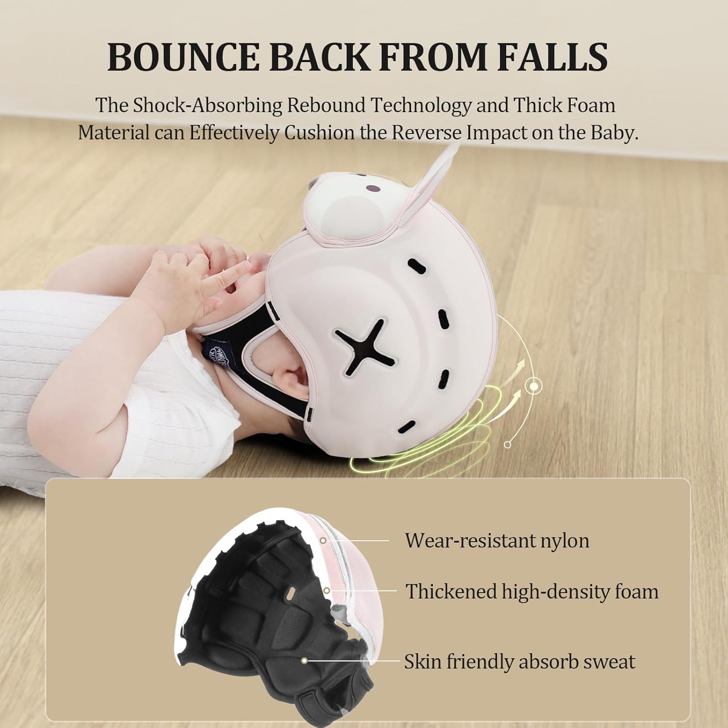 Baby Head Protector Baby Helmet for Crawling and Walking
